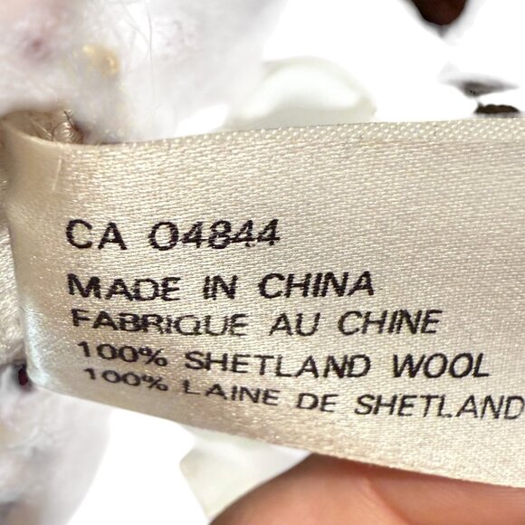 Vintage Fair Isle Shetland Wool Cardigan Sweater Small - Picture 6 of 6